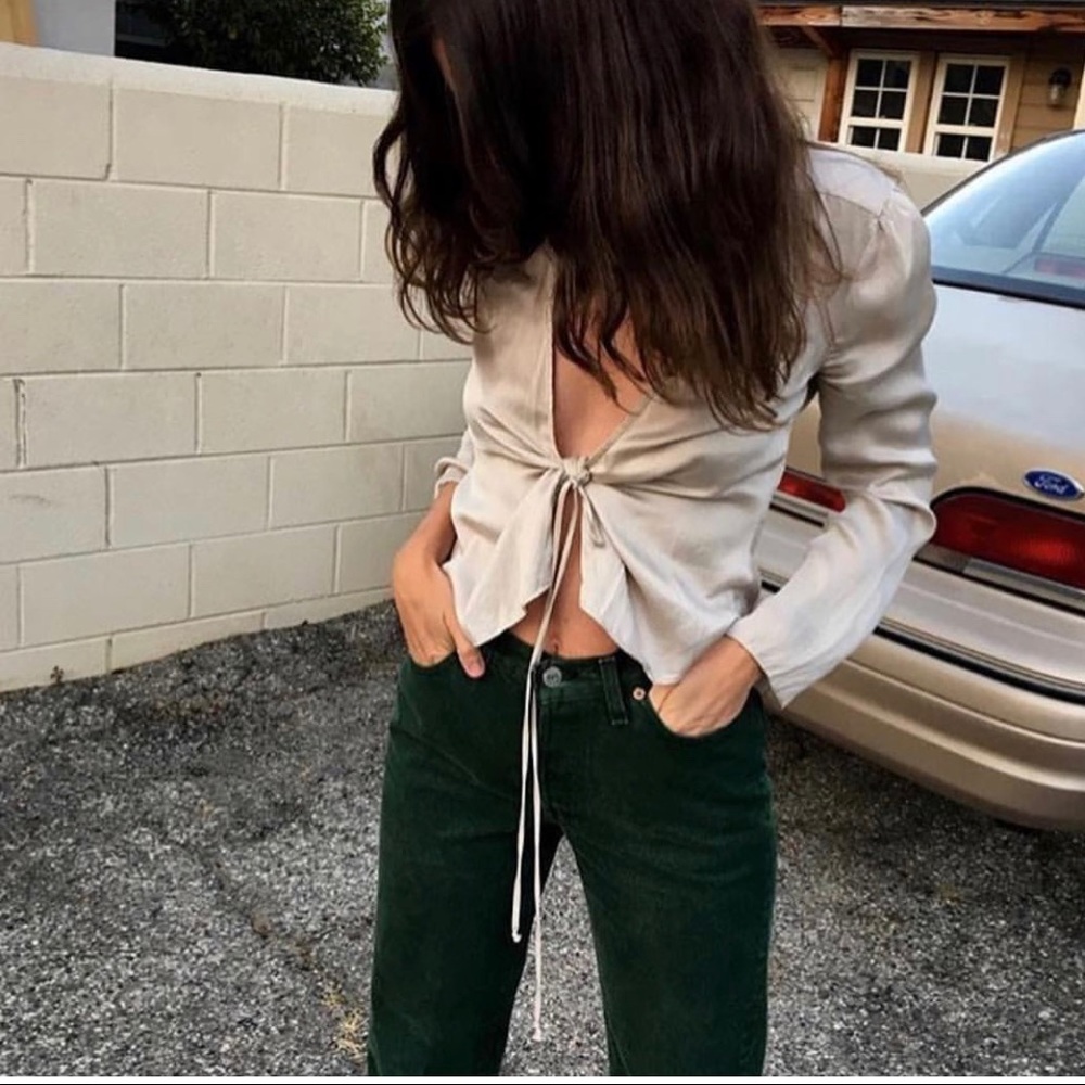 Brand NWT Realisation Par Stevie Top in Silver
